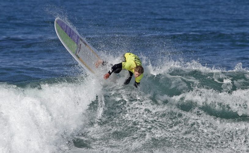 Sapphire Beach longboard star Jared Neal has progressed to the next stage of the 2013 ISA World Longboard Championship in Peru. Photo: FILE